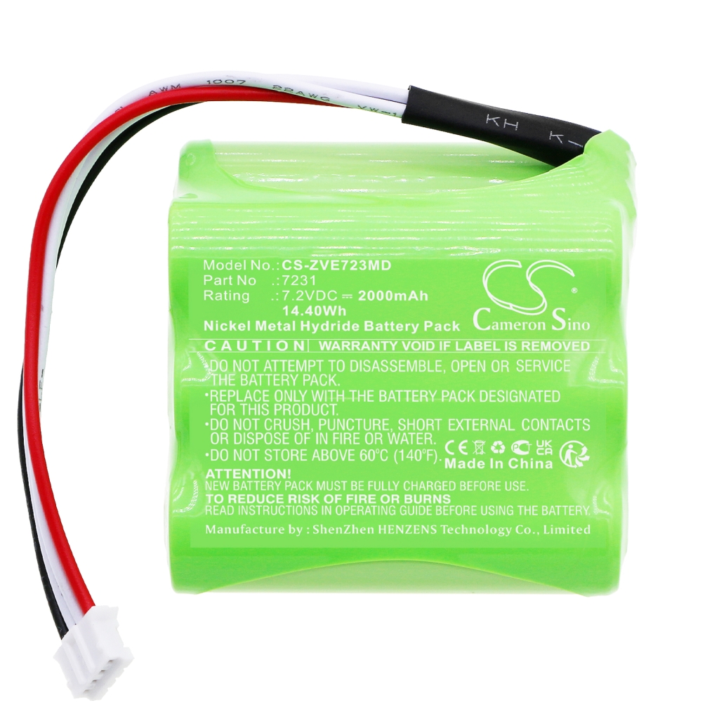Batería Médica Zevex CS-ZVE723MD