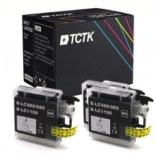 Sustitución compatible para Brother LC-1100 (LC1100BK),LC-980 (LC980BK),LC-985 (LC985BK)