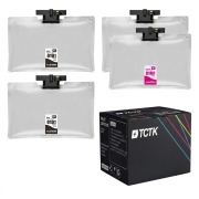 TCTK Cartuchos de tinta C13T01D100 pack de 2 Negro compatible con Epson WorkForce Pro WF-C 529 R, para WorkForce Pro WF-C 529 R DTW, para WorkForce Pro WF-C 579 R D2TWF DTWF DWF
