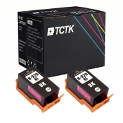 TCTK Cartuchos de tinta 920XL pack de 2 Negro compatible con HP OfficeJet 6000, para OfficeJet 6000 Wireless, para OfficeJet 6500, para OfficeJet 6500 A, para OfficeJet 6500 A Plus, sustituye CD975AA