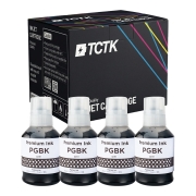 TCTK Cartuchos de tinta GI-51PGBK pack de 4 Negro compatible con Canon PIXMA G 1520 1530 1560 2520 2560 2570 3520 3560 3570 3571 3572 3590 4570, sustituye 4529C001