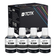 TCTK Cartuchos de tinta GI-56BK pack de 4 Negro compatible con Canon MAXIFY GX 3040 3050 4040 4050 5050 5150 5540 5550 6050 6150 6550 7050 7055 7150, sustituye 4412C001