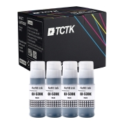 TCTK Cartuchos de tinta GI-53BK pack de 4 Negro compatible con Canon PIXMA G 550 650, sustituye 4699C001