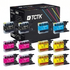 Sustitución compatible para Brother LC-12 (LC12BK),LC-1220 (LC1220BK),LC-1240 (LC1240BK),LC-40 (LC40BK),LC-400 (LC400BK)...