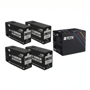TCTK Cartuchos de tinta PGI-1500XL pack de 4 Negro compatible con Canon MAXIFY MB 2000 2050 2100 2150 2155 2300 2350 2700 2750 2755, sustituye 9182B001