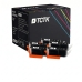TCTK Cartuchos de tinta C-526BK pack de 4 Negro compatible con Canon PIXMA IP4850 IP4950 IX6550 MG5150 MG5250 MG5350 MG6150 MG6250 MG8150 MG8250 MX715 MX885 MX895