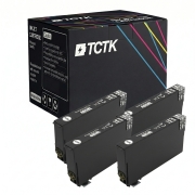 TCTK Cartuchos de tinta 405XL pack de 4 Negro compatible con Epson WorkForce EC-C 7000, para WorkForce Pro WF-3820 DWF, para WorkForce Pro WF-3825 DWF, sustituye C13T05H14010