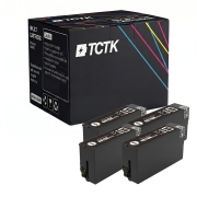 TCTK Cartuchos de tinta 407 pack de 4 Negro compatible con Epson WorkForce Pro WF-4745 DTWF, sustituye C13T07U140