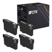 TCTK Cartuchos de tinta 603XL pack de 4 Negro compatible con Epson Expression Home XP-2100 XP-2105 XP-2150 XP-2155 XP-3100 XP-3105 XP-3150 XP-3155 XP-4100 XP-4105 XP-4150, sustituye C13T03A14010