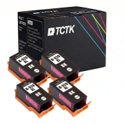 TCTK Cartuchos de tinta 920XL pack de 4 Negro compatible con HP OfficeJet 6000, para OfficeJet 6000 Wireless, para OfficeJet 6500, para OfficeJet 6500 A, para OfficeJet 6500 A Plus, sustituye CD971AA