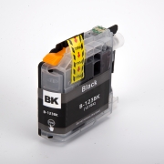 Compatible con Brother LC123BK / 16ml Tinta Ennegrecer (Cartuchos de tinta)
