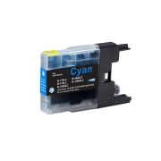 Compatible con Brother LC17 / 19ml Tinta Cian (Cartuchos de tinta)