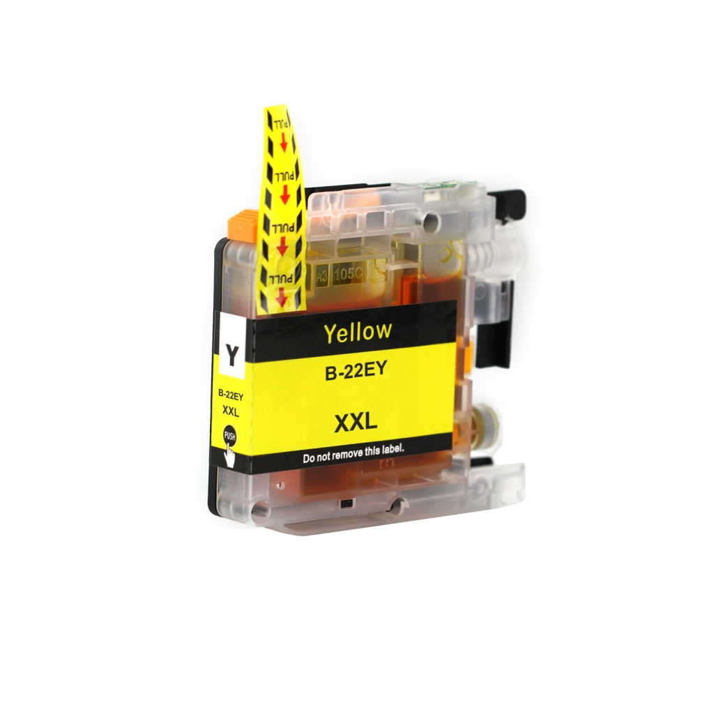 Compatible con Brother LC22EY / 15ml Tinta Amarillo (Cartuchos de tinta)