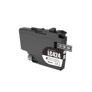 Compatible con Brother LC424BK / 16ml Tinta Ennegrecer (Cartuchos de tinta)