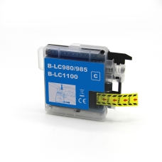 Compatible replacement for Brother LC1100C,LC980,LC985