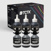 TCTK Cartuchos de tinta BT6000BK BT6000BK pack de 6 3x Negro 3x Cian compatible con Brother DCP-T300 DCP-T500W DCP-T700W MFC-T800W