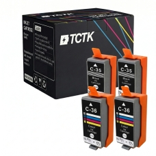 Sustitución compatible para Canon C-35BK,C-36C