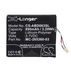 Reemplazo de batería compatible para Amazon 58-000083,58-000151,MC-265360-03