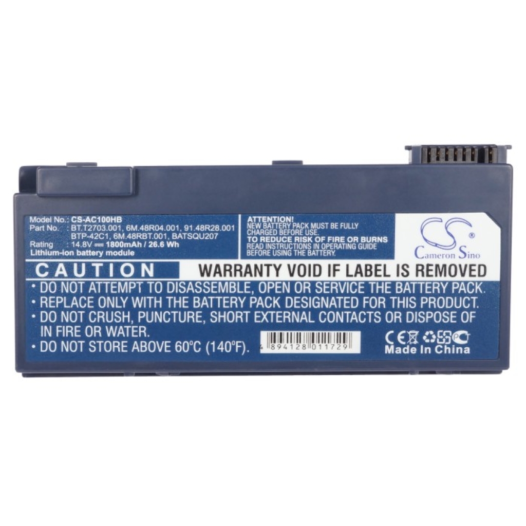 Battery compatible with Acer