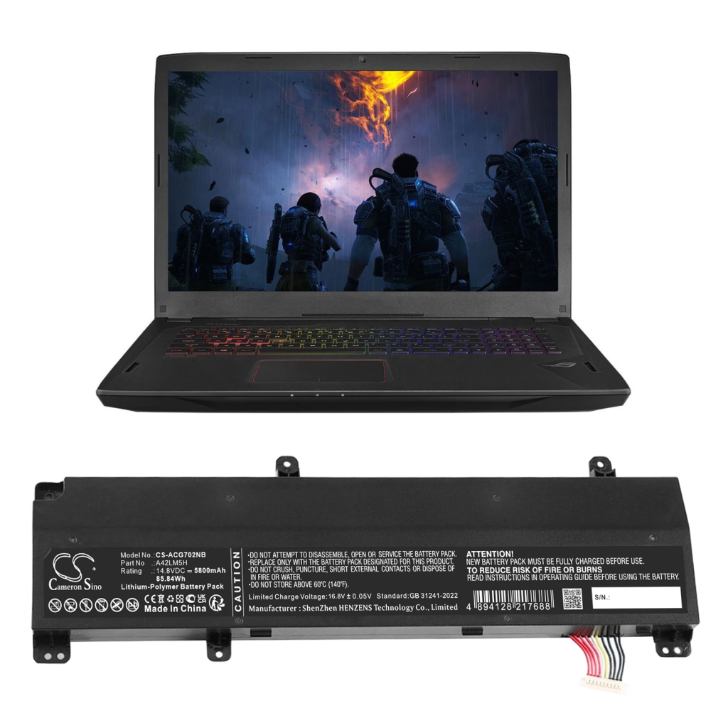 Battery Replaces A42LM5H