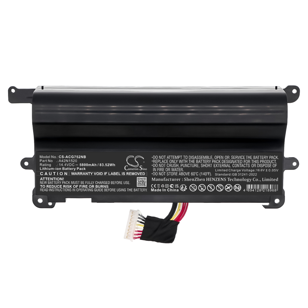 Acer ROG GFX72VS6820
