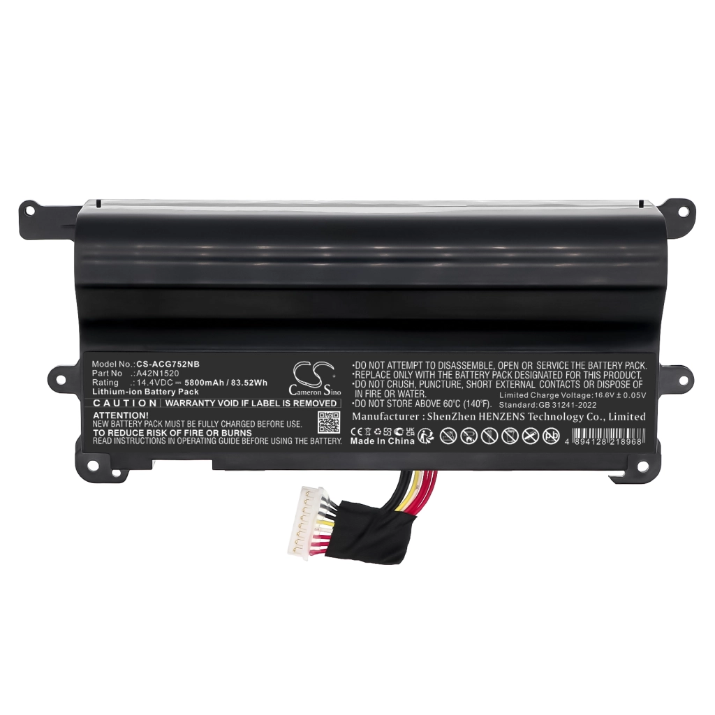 Acer ROG GFX72VS6820