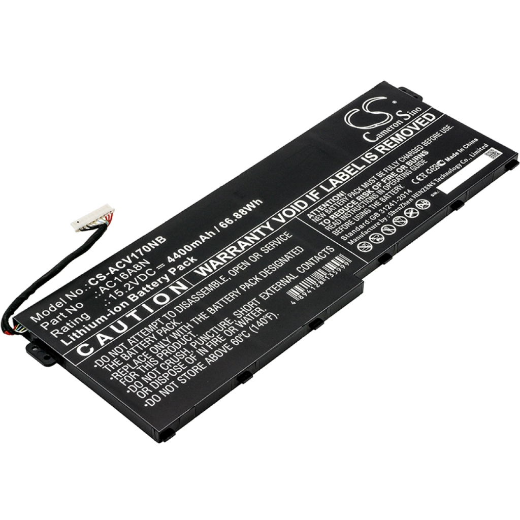Batería para portátil Acer CS-ACV170NB
