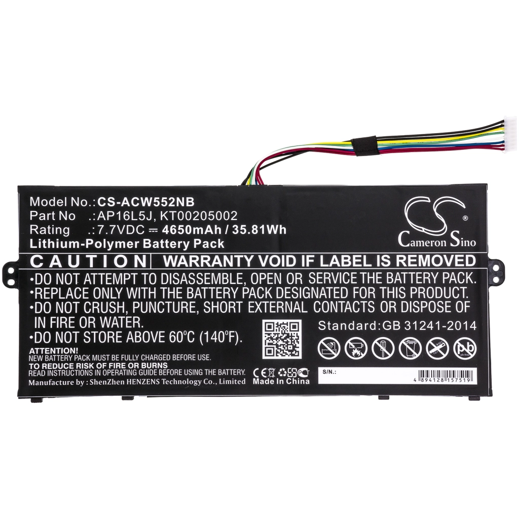 Notebook battery Acer NX.GTMEK.005
