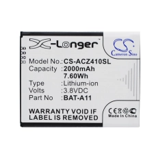 Reemplazo de batería compatible para Acer BAT-A11,BAT-A11(1ICP5/51/62),KT.0010K.007