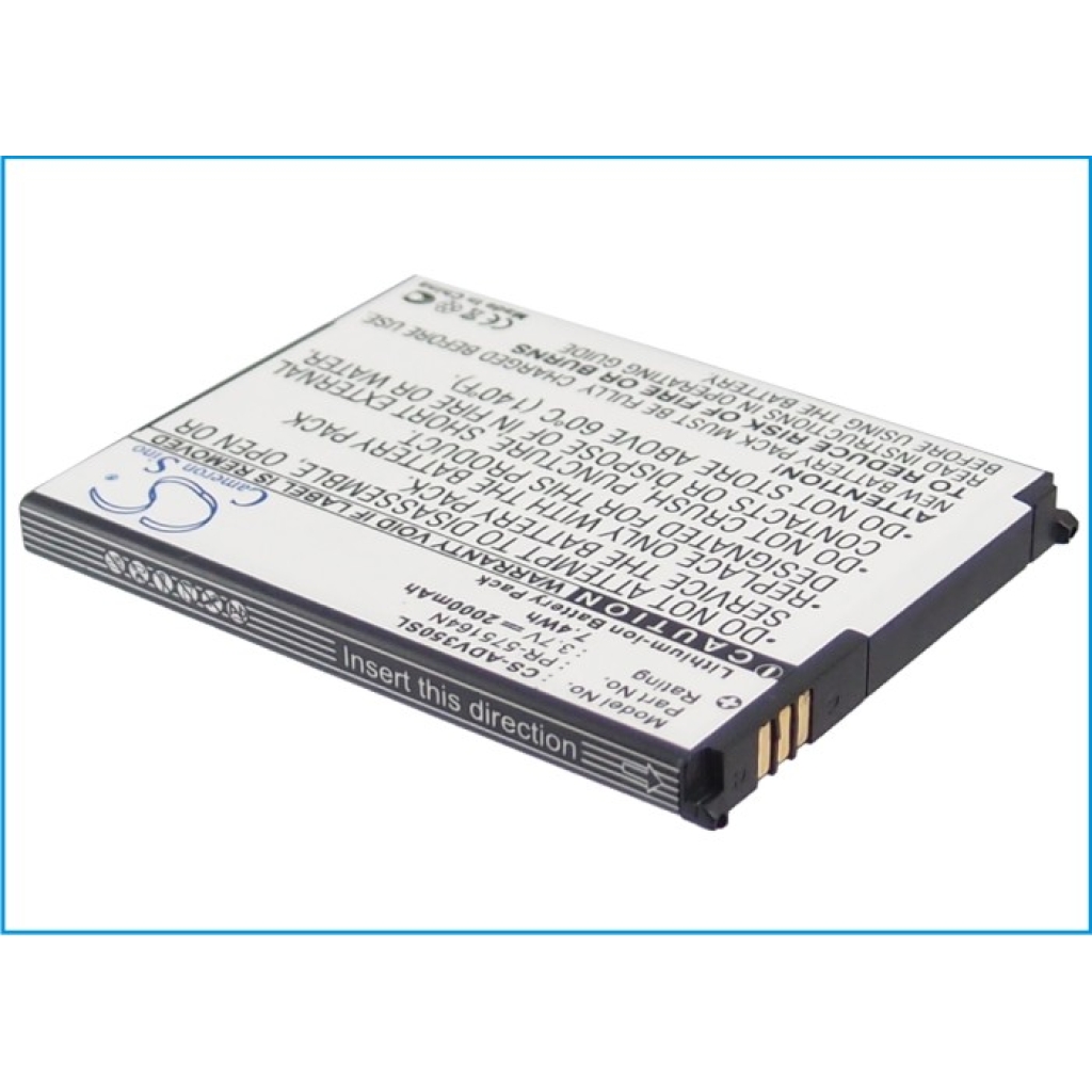Battery compatible with GPS, Navigator Battery
