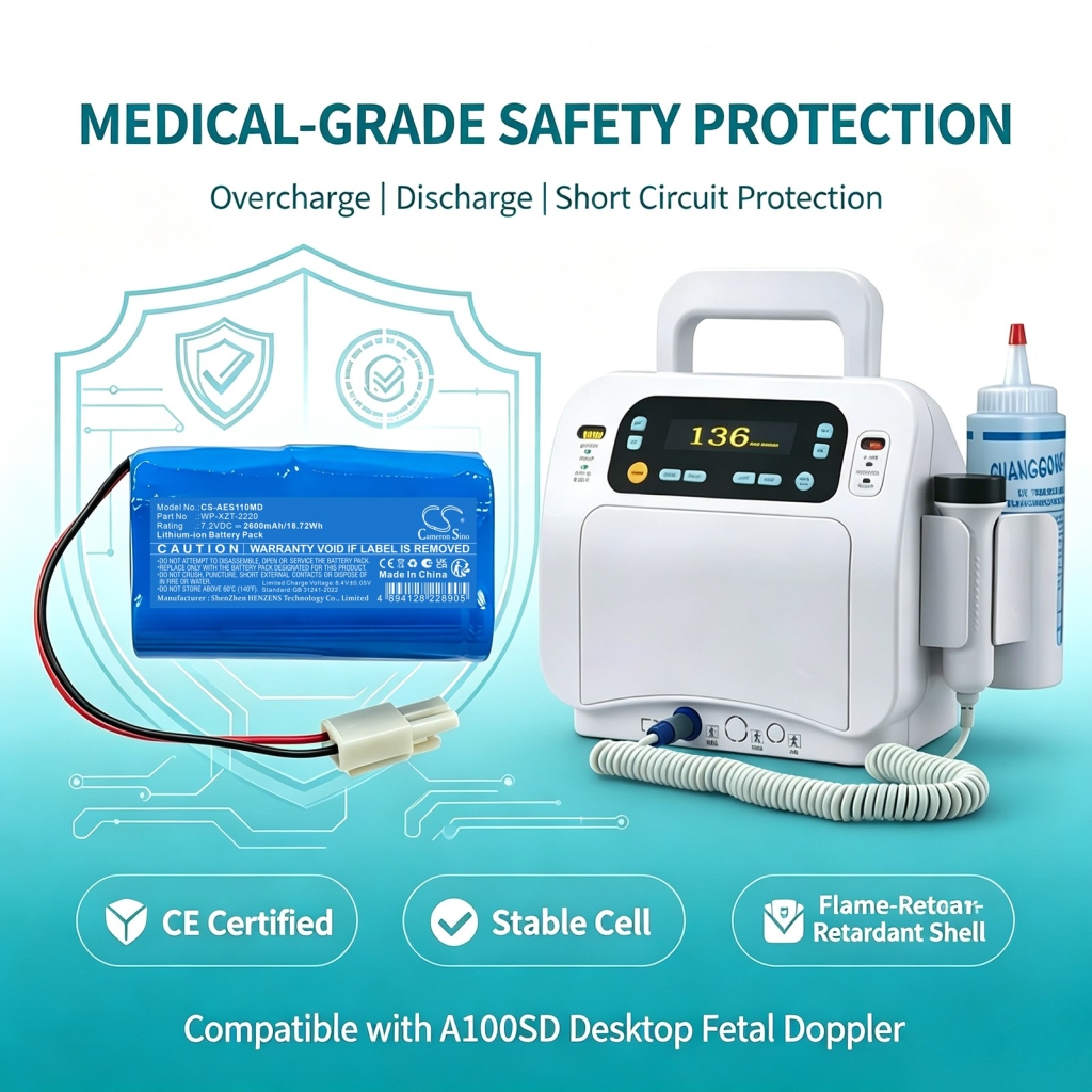 Batería compatible con Aeonmed CS-AES110MD