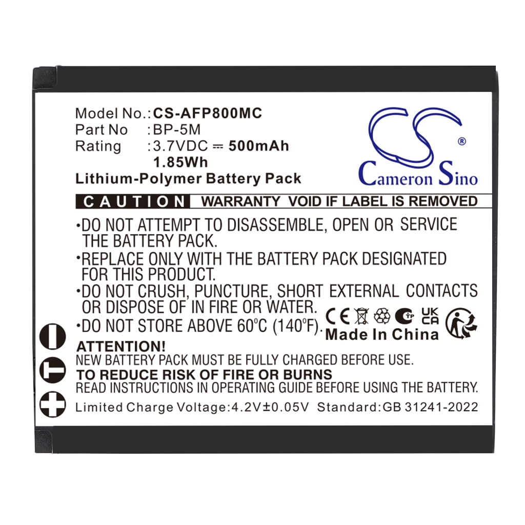 Camera Battery Agfaphoto CS-AFP800MC
