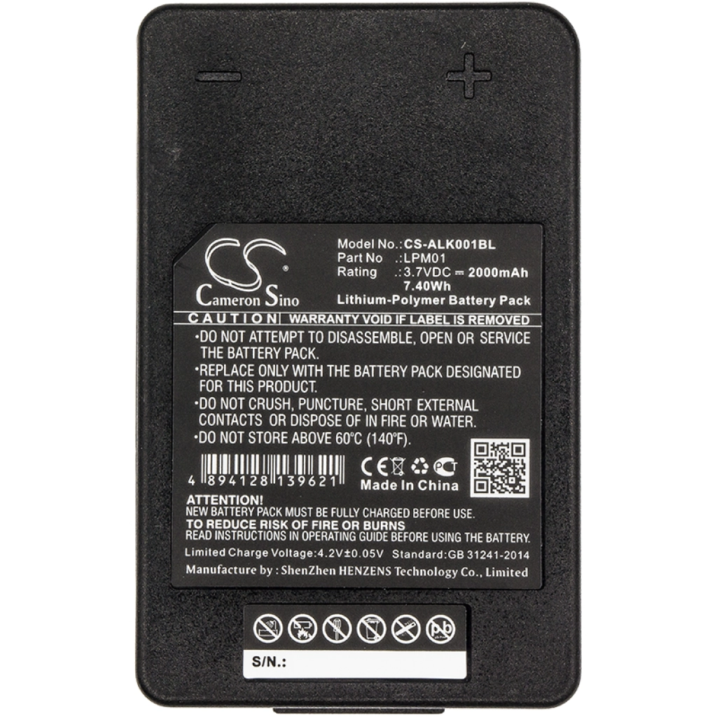 Battery Replaces LPM00LI