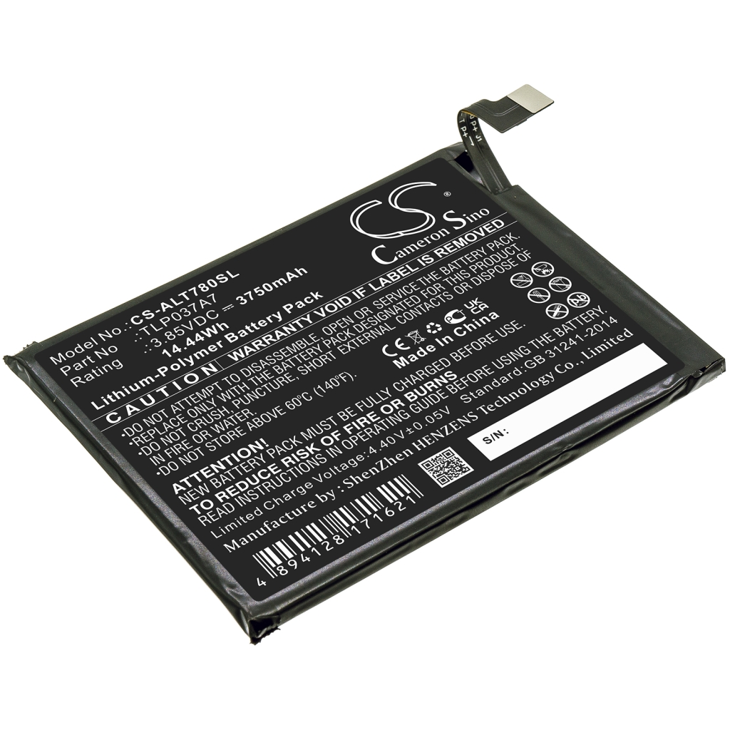Batería del teléfono móvil Alcatel CS-ALT780SL