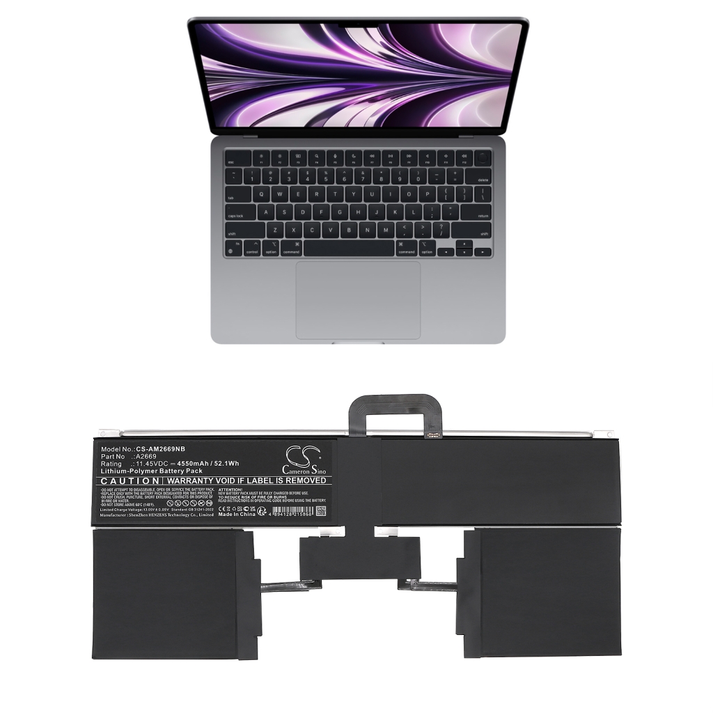 Batería para portátil Apple CS-AM2669NB