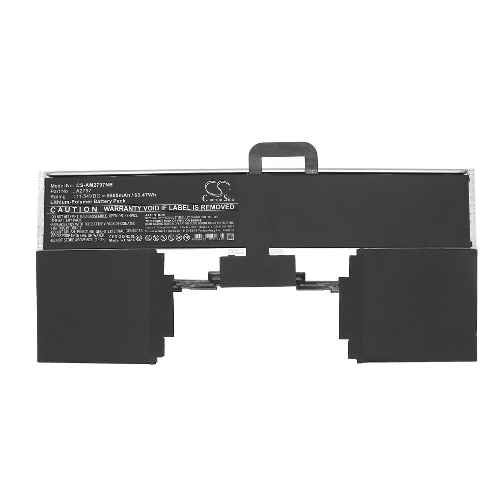 Notebook battery Apple CS-AM2797NB