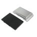 Black battery body and silver cover