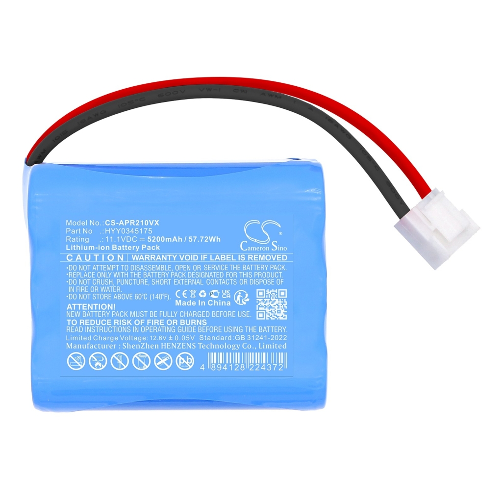 Batería compatible con Aiper CS-APR210VX