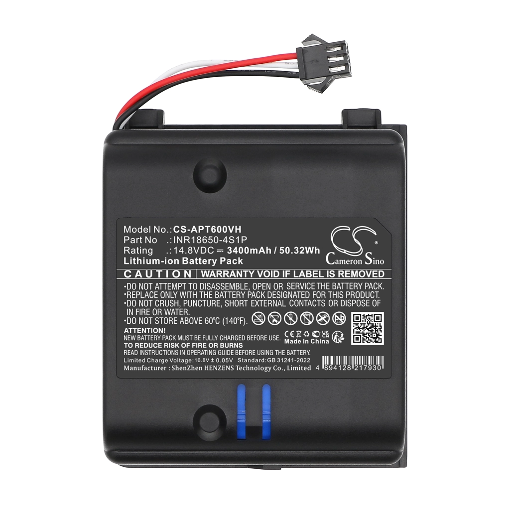 Baterías Sustituye INR18650-4S1P