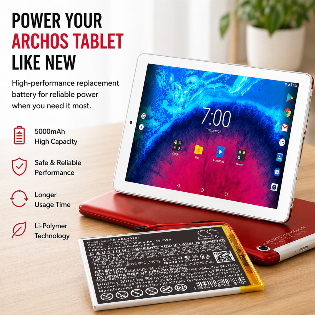 Battery compatible with Archos