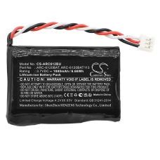 Compatible battery replacement for  91-6120BA-T021,91-6120BA-T021-T3,91-6120BA-T112-1880,91-6120BA-T121,91-6120BA-T121-12G...