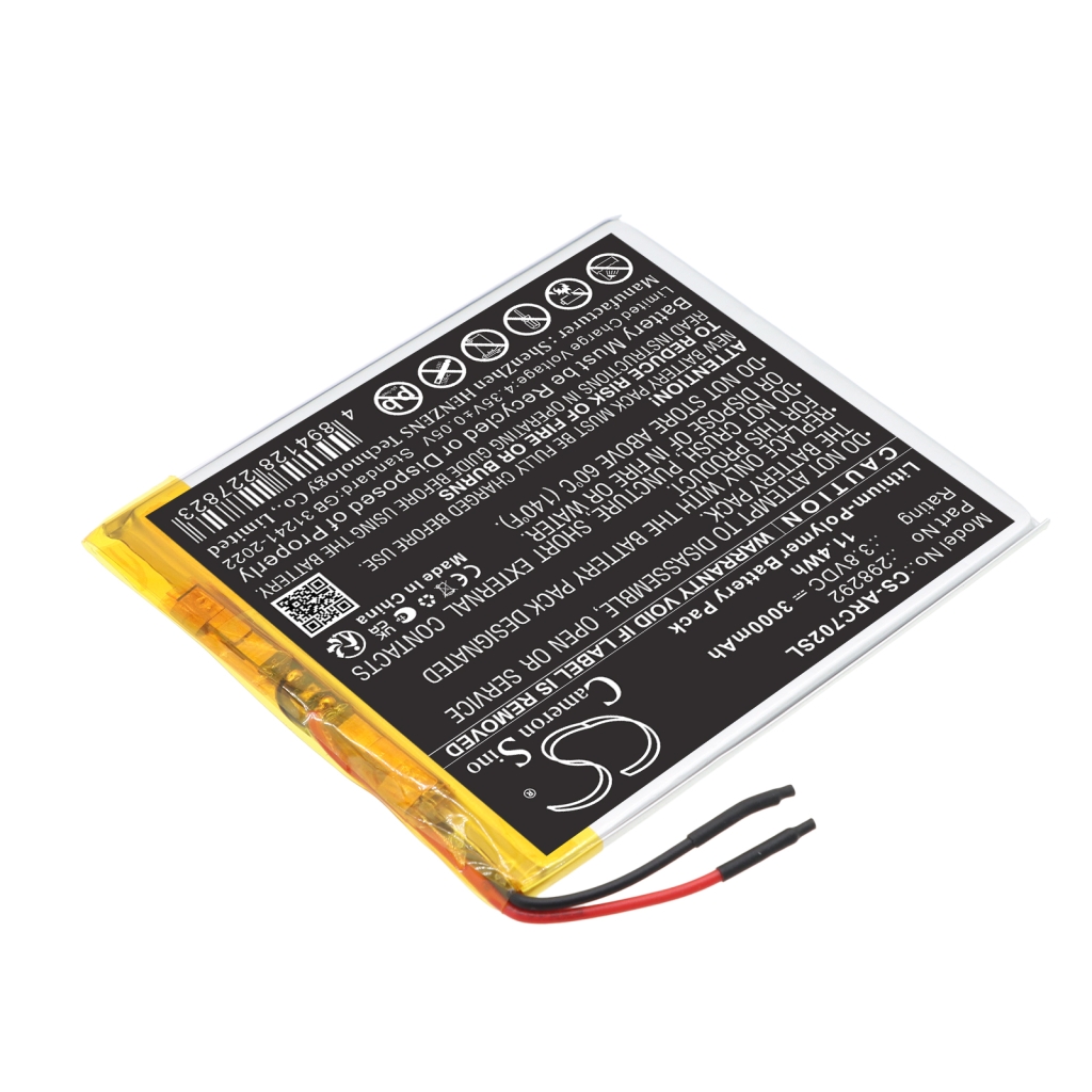 Batería compatible con Archos CS-ARC702SL