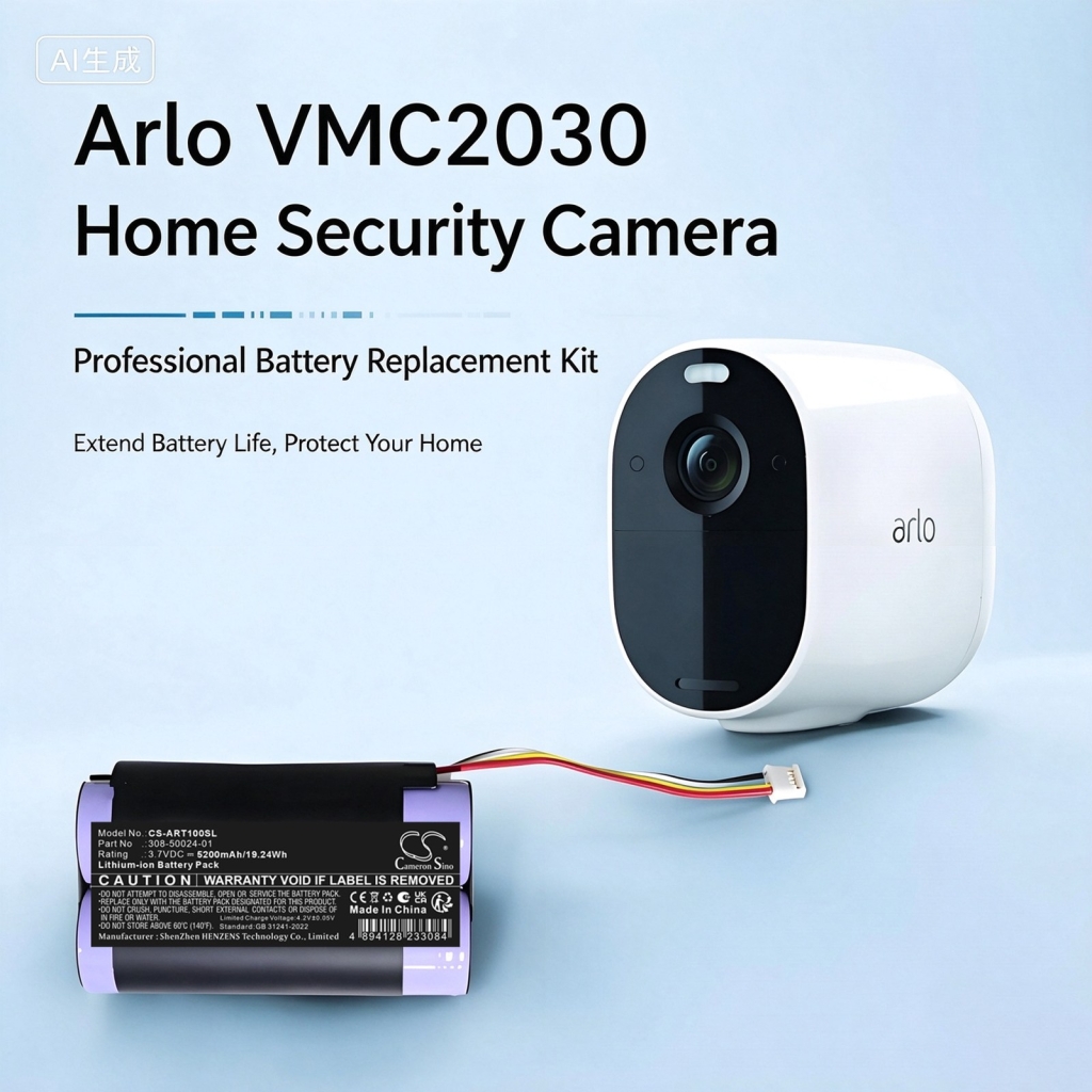 Baterías compatible con Arlo Essential Spotlight Security Camera VMC2030 Spotlight Single Wireless Camera VMC2030B Wireless Surveillance Camera CS-ART100SL