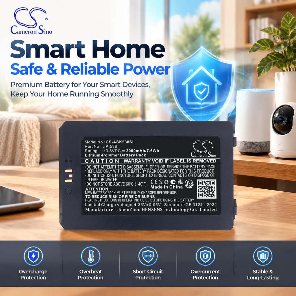 Battery compatible with Smart Home Battery