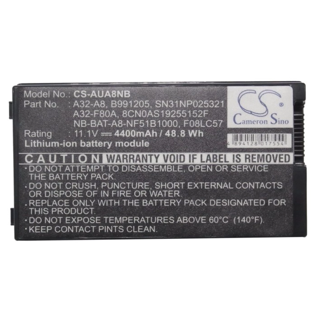 Notebook battery Asus A8Jp