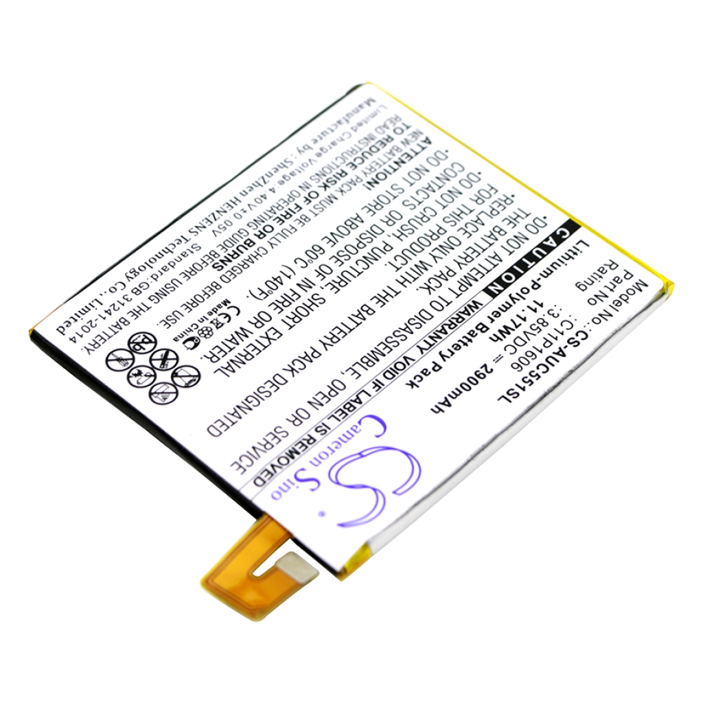 Batería del teléfono móvil Asus CS-AUC551SL