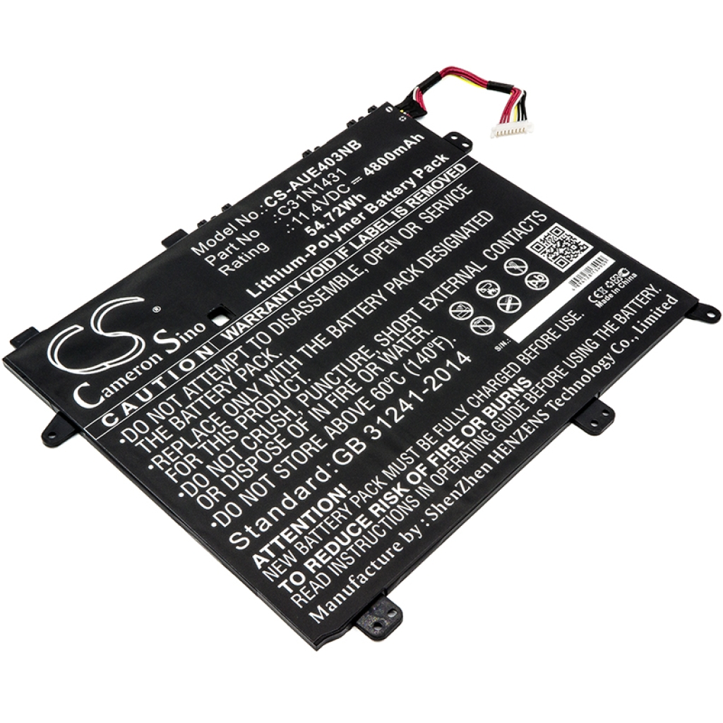 Batería para portátil Asus CS-AUE403NB