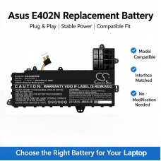 Reemplazo de batería compatible para Asus 0B200-01400200,0B200-01400200M,0B200-01400300,0B200-01400500,B21BN91...