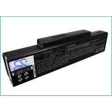 Reemplazo de batería compatible para MSI 15G10N3475A0,1957-14XXXP-107,261750,2C.201S0.001,3UR18650F-2-QC-11...