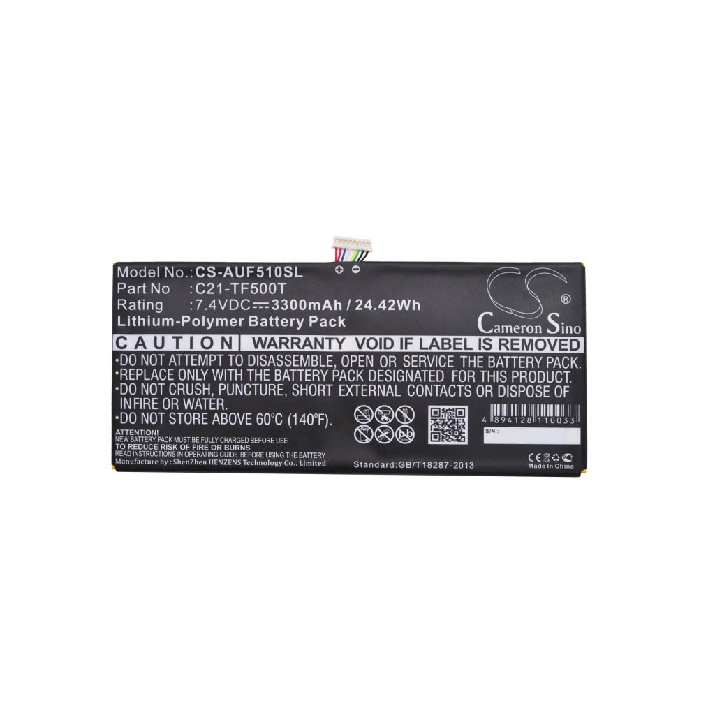 Baterías Sustituye C21-TF500T